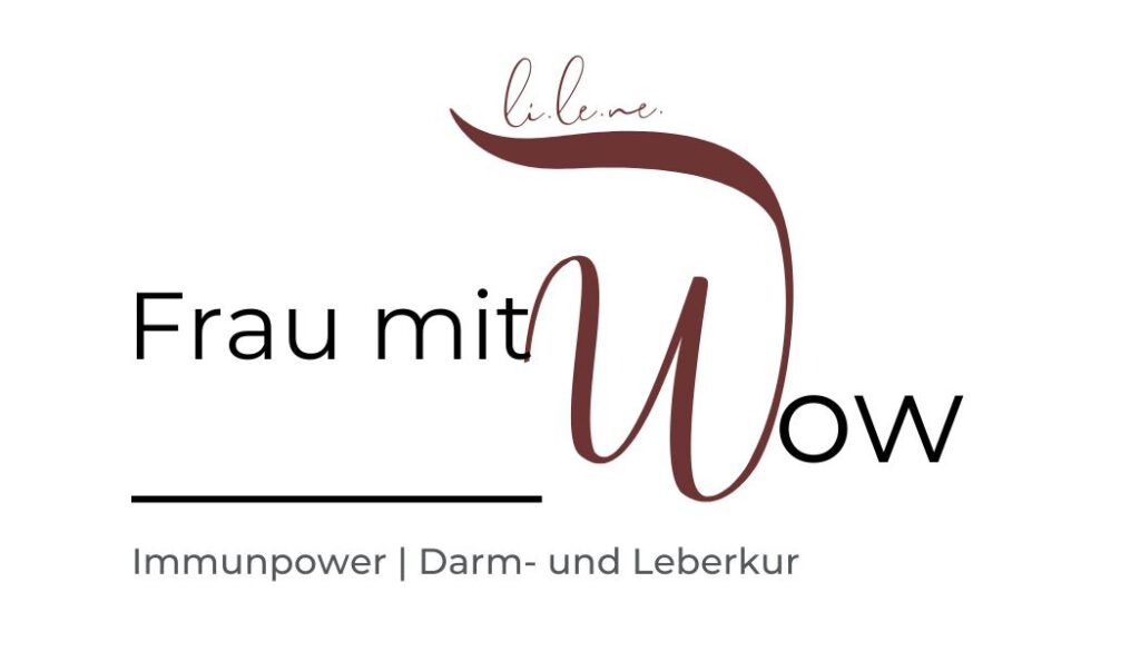 Frau mit WOW