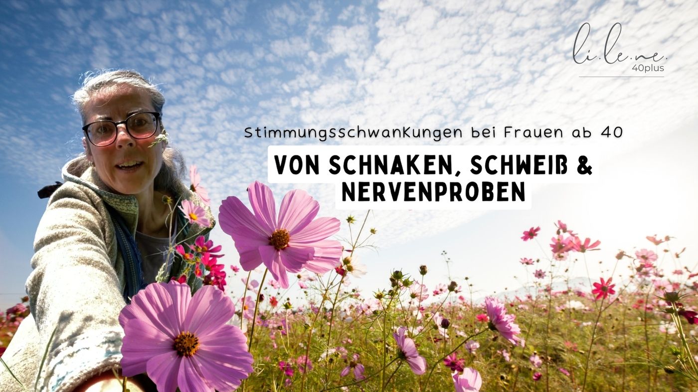 Von Schnaken, Schweiß und Nervenproben – Stimmungsschwankungen bei Frauen ab 40