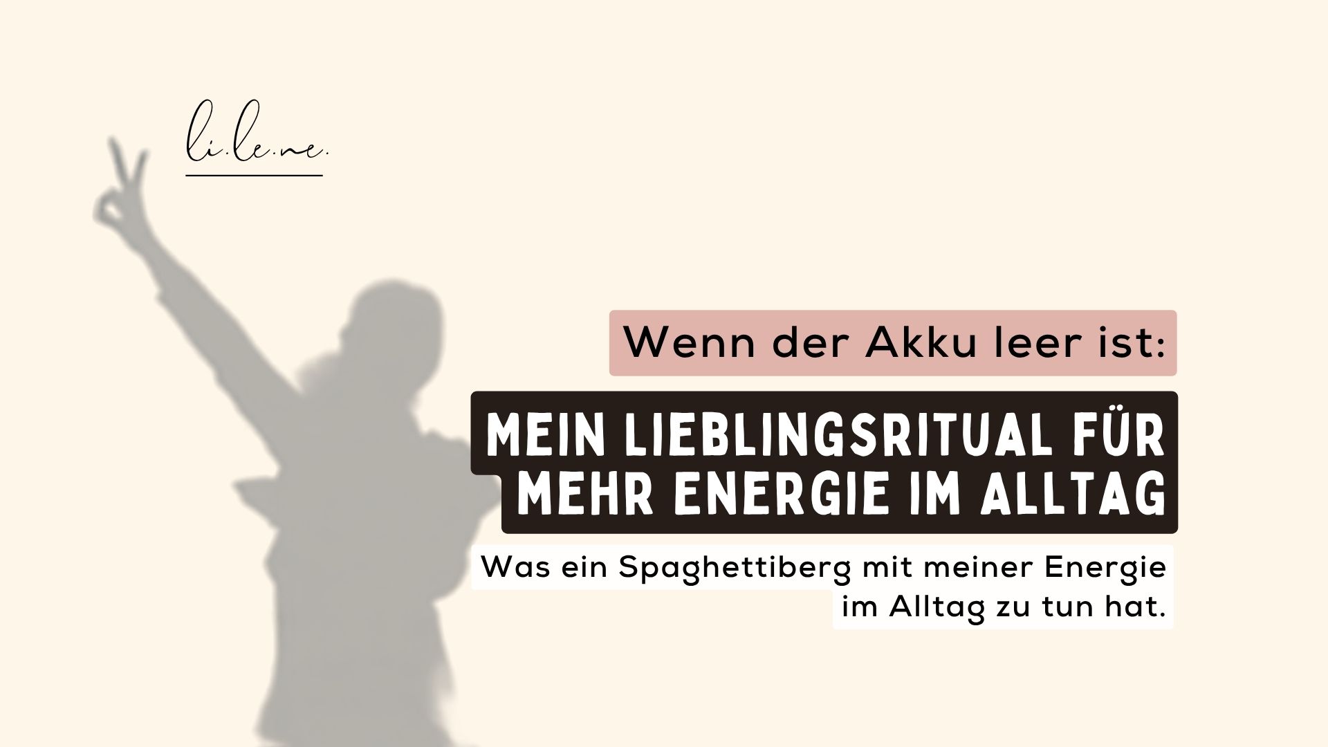 Wenn der Akku leer ist: Mein Lieblingsritual für mehr Energie im Alltag