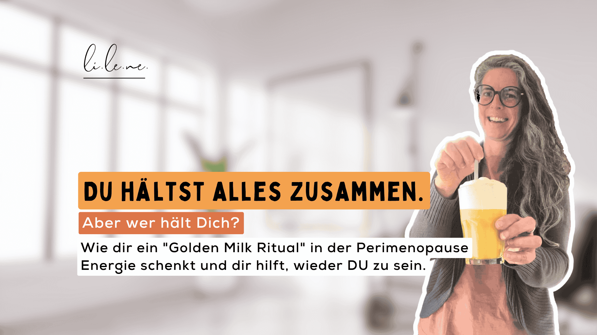 Du hältst alles zusammen. Aber wer hält dich? – Wie dir ein „Golden Milk Ritual“ in der Perimenopause Energie schenkt und dir hilft, wieder DU zu sein