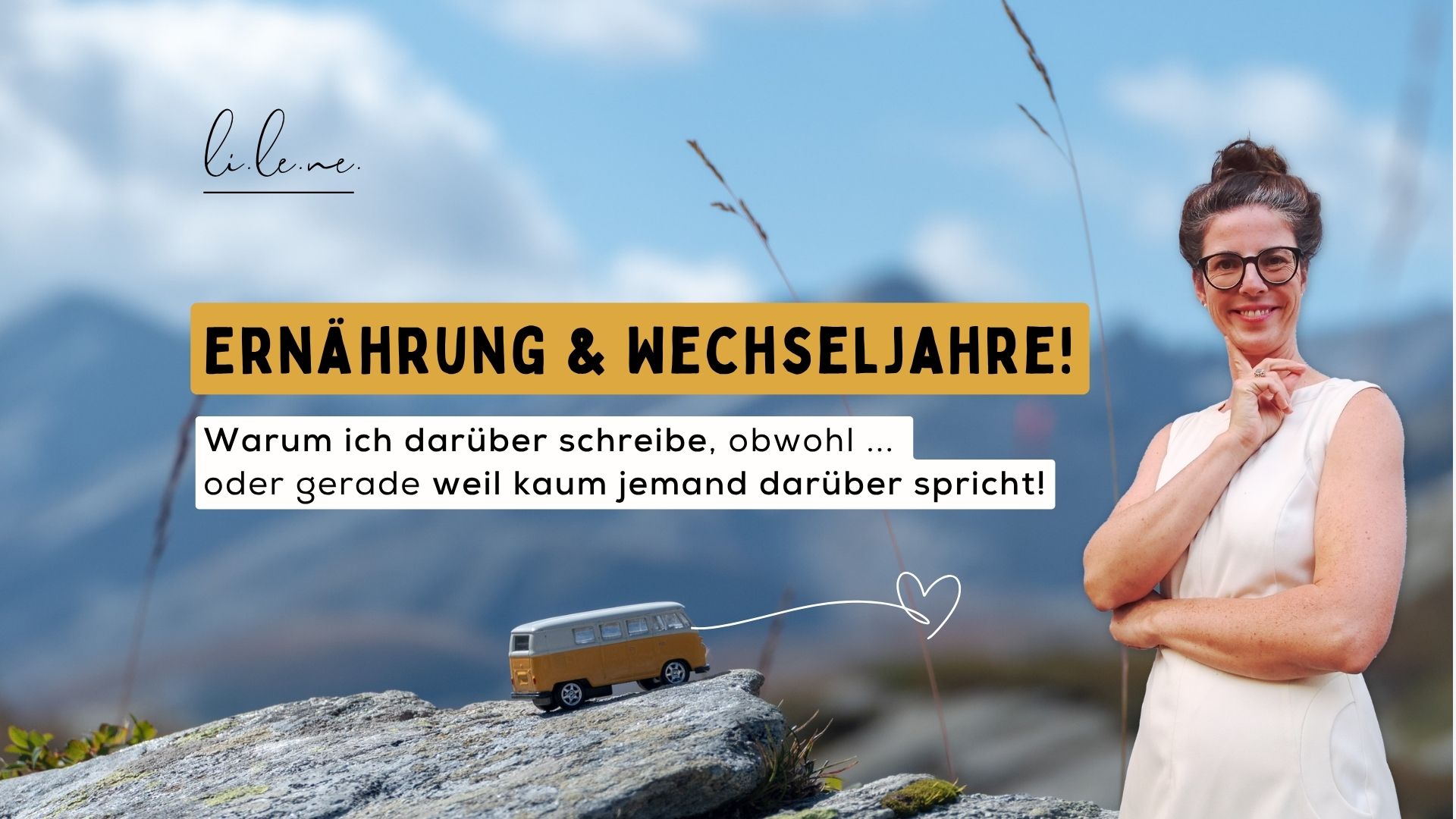 Warum ich über Ernährung in den Wechseljahren schreibe, obwohl oder gerade weil kaum jemand darüber redet